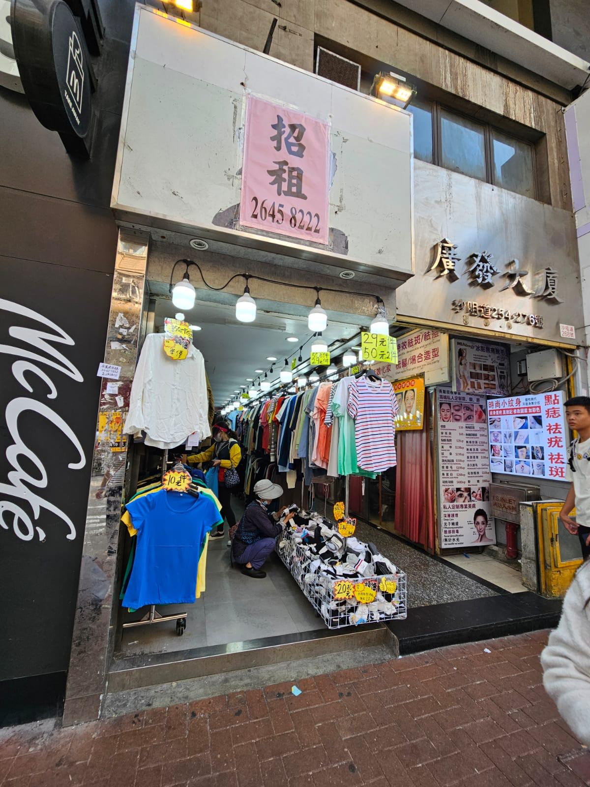 荃灣沙咀道260-276號廣發大廈地下shop4(B1)舖